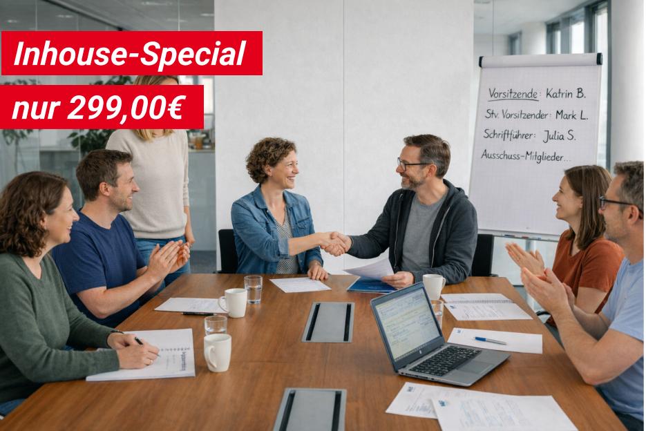 Starten Sie selbstbewusst in die neue Amtszeit: mit dem Inhouse-Seminar Kickoff Betriebsrat